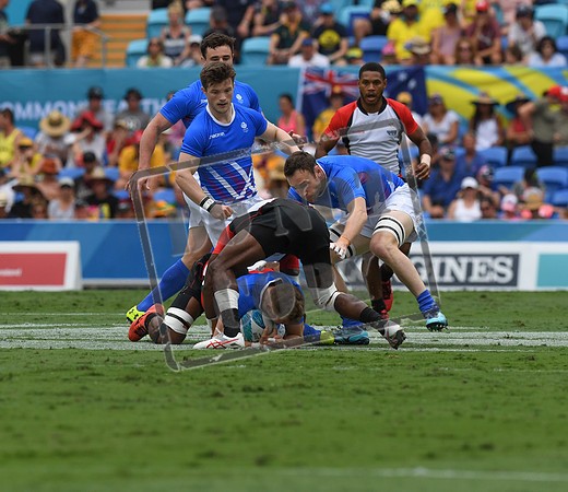 Day 10 Rugby 7 - Scotland v Papua New Guinea- Robina Stadium Gold Coast 2018