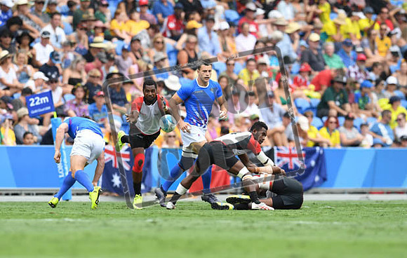 Day 10 Rugby 7 - Scotland v Papua New Guinea- Robina Stadium Gold Coast 2018