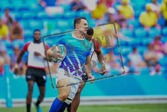 Day 10 Rugby 7 - Scotland v Papua New Guinea- Robina Stadium Gold Coast 2018