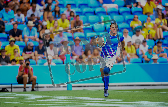 Day 10 Rugby 7 - Scotland v Papua New Guinea- Robina Stadium Gold Coast 2018