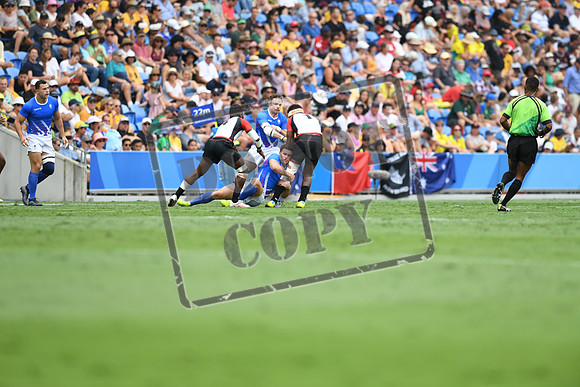 Day 10 Rugby 7 - Scotland v Papua New Guinea- Robina Stadium Gold Coast 2018