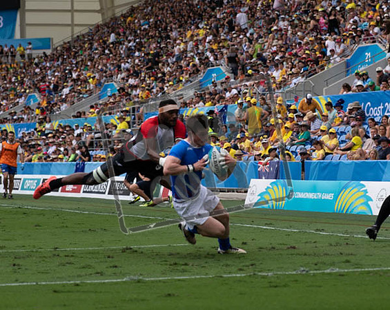 Day 10 Rugby 7 - Scotland v Papua New Guinea- Robina Stadium Gold Coast 2018