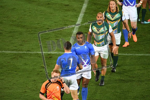 Day 10 Rugby 7 - Scotland v South Africa  Robina Stadium Gold Coast 2018