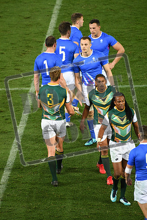 Day 10 Rugby 7 - Scotland v South Africa  Robina Stadium Gold Coast 2018