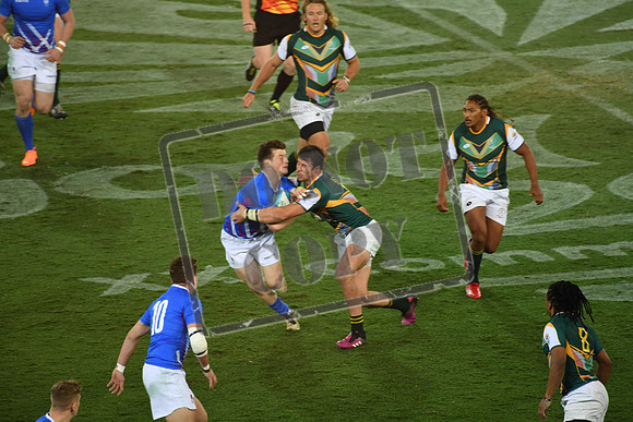 Day 10 Rugby 7 - Scotland v South Africa  Robina Stadium Gold Coast 2018
