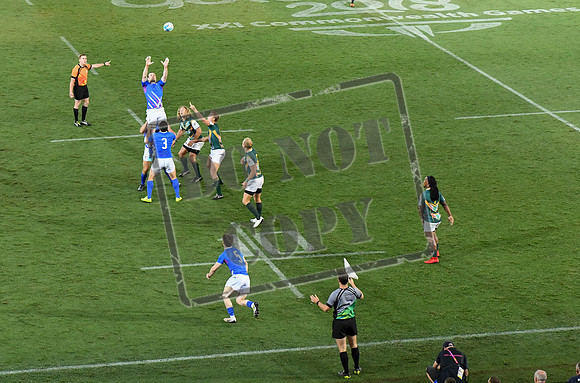 Day 10 Rugby 7 - Scotland v South Africa  Robina Stadium Gold Coast 2018