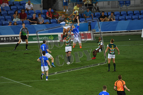 Day 10 Rugby 7 - Scotland v South Africa  Robina Stadium Gold Coast 2018