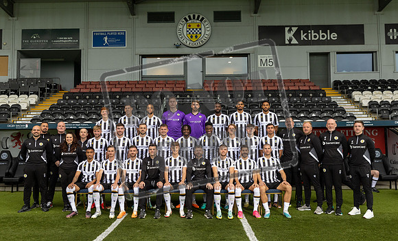 st mirren team picture
