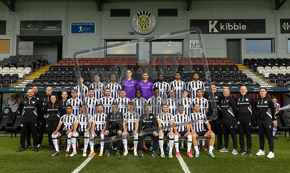 st mirren team picture