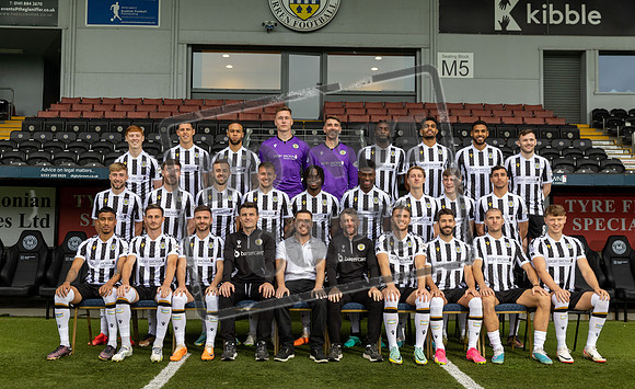 st mirren team picture