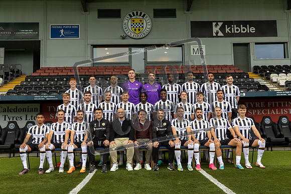 st mirren team picture