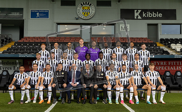 st mirren team picture