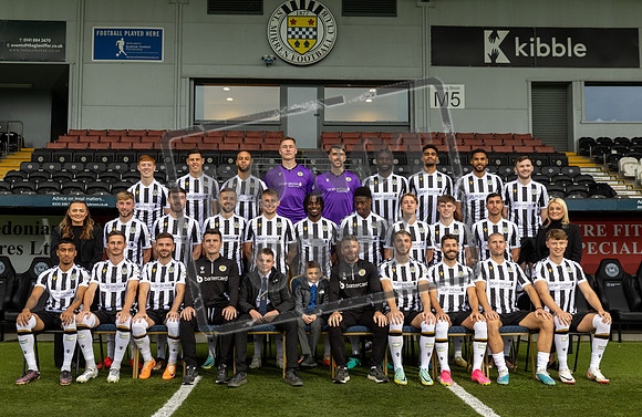 st mirren team picture