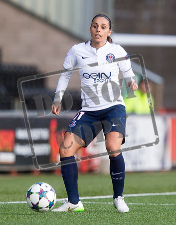 Soccer - UEFA Women's Champions League - Quarter Final - Glasgow City v Paris St Germain - Excelsior Stadium