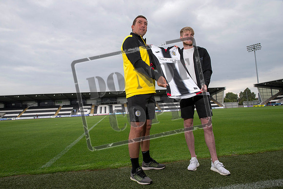 St Mirren Press Conference Ladbrokes Scottish Premiership, Football,