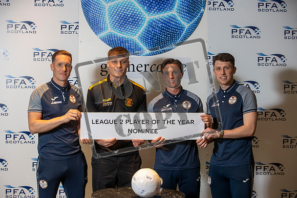 PFA Scotland announce the nominees for the Championship, League 1 and League 2 Player of the Year Awards for 2022