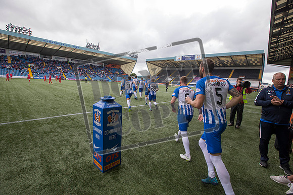 Kilmarnock v Queens Park, Betfred Scottish League Cup, Football, Rugby Park - Kilmarnock, Scotland UK - 28 July 2018