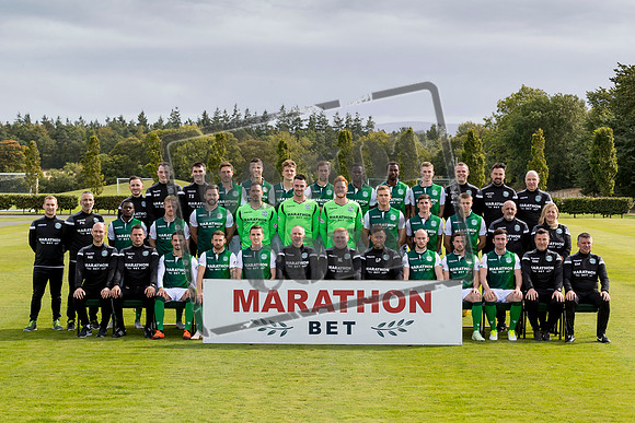 Hibernian FC Head shots Season 2018/19