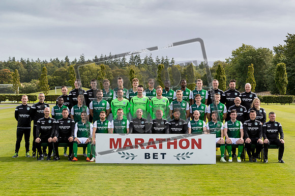Hibernian FC Head shots Season 2018/19