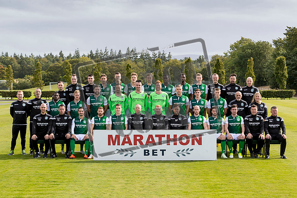 Hibernian FC Head shots Season 2018/19