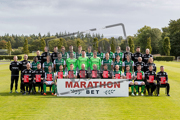 Hibernian FC Head shots Season 2018/19