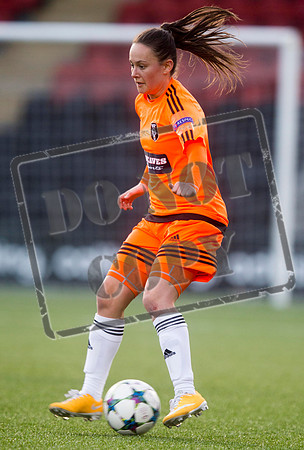 Soccer - UEFA Women's Champions League - Quarter Final - Glasgow City v Paris St Germain - Excelsior Stadium