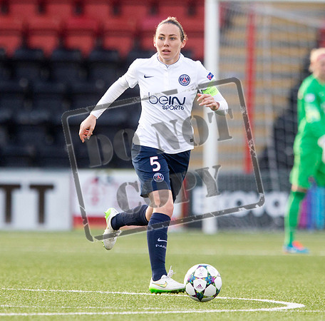 Soccer - UEFA Women's Champions League - Quarter Final - Glasgow City v Paris St Germain - Excelsior Stadium
