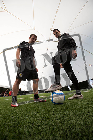 St Mirren training under the Dome