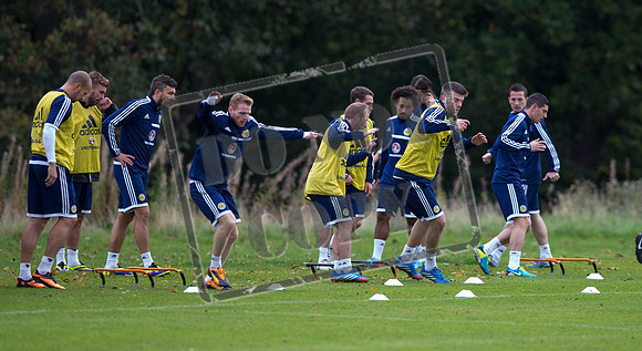 scotland squad training
