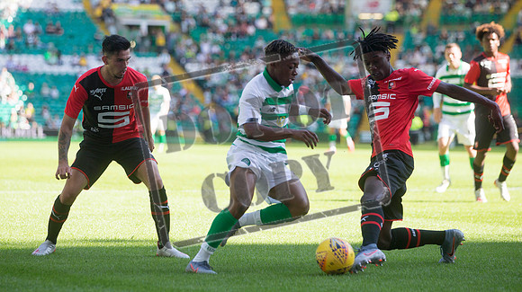 celtic v Rennes, Celtic park, Glasgow, Scotland. 13 July 2019.