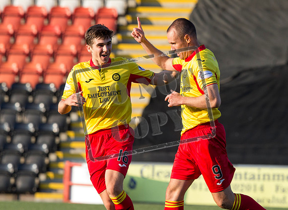 Queens Park v Partick Thistle, The Excelsior Stadium, Aidrie. Betfred Cup