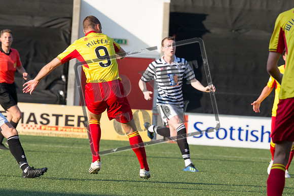Queens Park v Partick Thistle, The Excelsior Stadium, Aidrie. Betfred Cup
