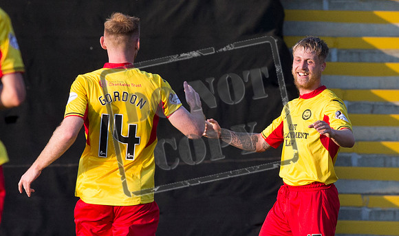 Queens Park v Partick Thistle, The Excelsior Stadium, Aidrie. Betfred Cup