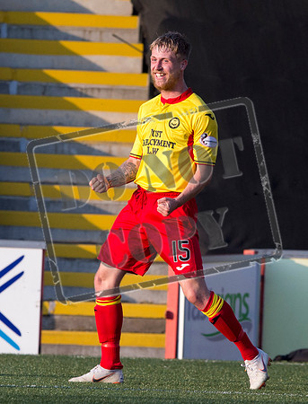Queens Park v Partick Thistle, The Excelsior Stadium, Aidrie. Betfred Cup