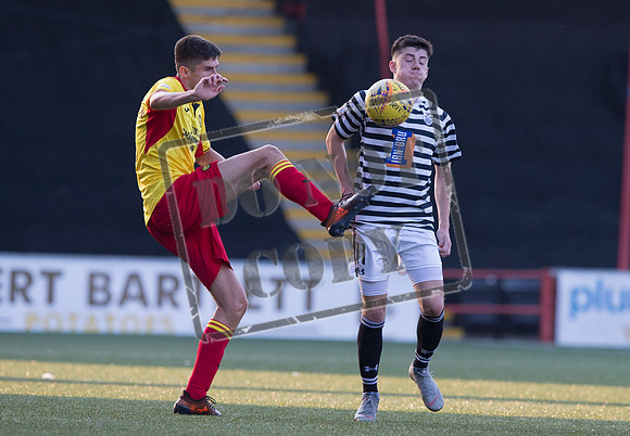 Queens Park v Partick Thistle, The Excelsior Stadium, Aidrie. Betfred Cup