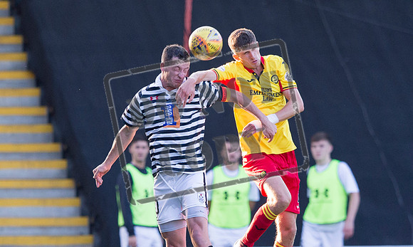 Queens Park v Partick Thistle, The Excelsior Stadium, Aidrie. Betfred Cup