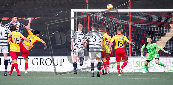 Queens Park v Partick Thistle, The Excelsior Stadium, Aidrie. Betfred Cup