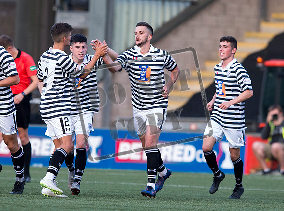 Queens Park v Partick Thistle, The Excelsior Stadium, Aidrie. Betfred Cup