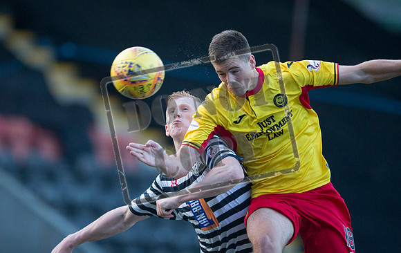 Queens Park v Partick Thistle, The Excelsior Stadium, Aidrie. Betfred Cup