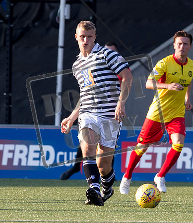 Queens Park v Partick Thistle, The Excelsior Stadium, Aidrie. Betfred Cup