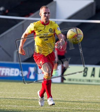 Queens Park v Partick Thistle, The Excelsior Stadium, Aidrie. Betfred Cup