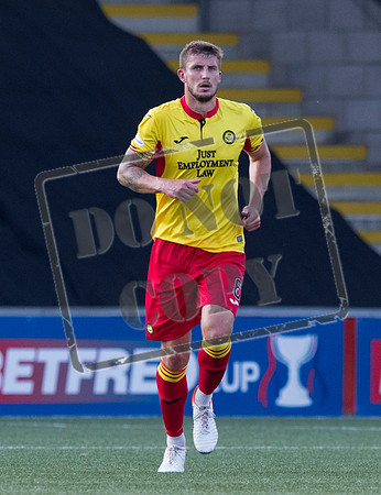 Queens Park v Partick Thistle, The Excelsior Stadium, Aidrie. Betfred Cup