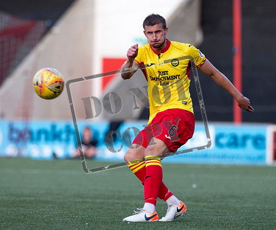 Queens Park v Partick Thistle, The Excelsior Stadium, Aidrie. Betfred Cup