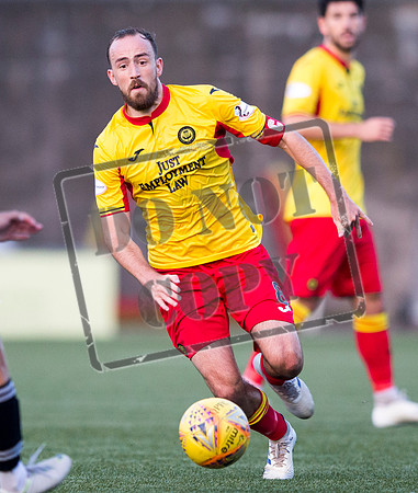 Queens Park v Partick Thistle, The Excelsior Stadium, Aidrie. Betfred Cup