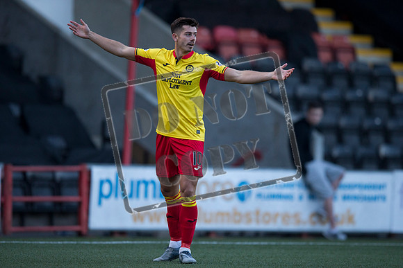 Queens Park v Partick Thistle, The Excelsior Stadium, Aidrie. Betfred Cup