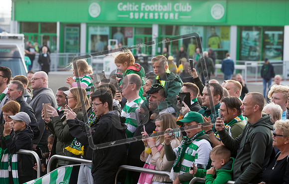 Celtic v Cluj, Celtic Park, Glasgow, Scotland.