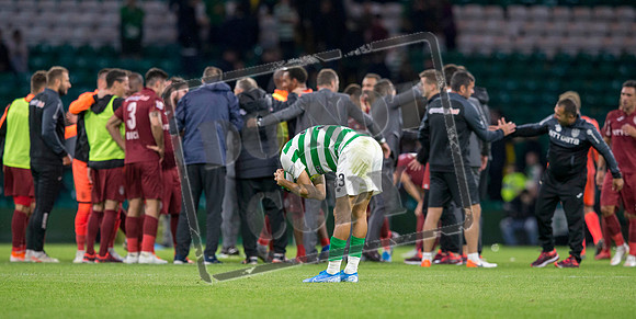 Celtic v Cluj, Celtic Park, Glasgow, Scotland.