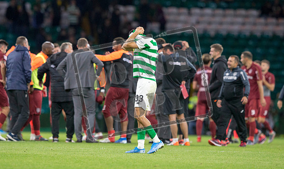 Celtic v Cluj, Celtic Park, Glasgow, Scotland.