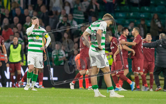 Celtic v Cluj, Celtic Park, Glasgow, Scotland.