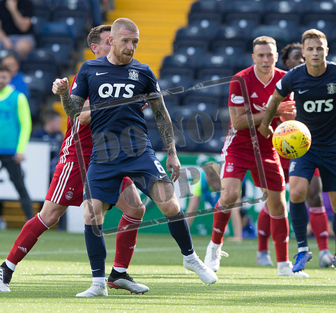 Kilmarnock v Aberdeen, Rugby Park, Kilmarnock, Scotland. SPFL